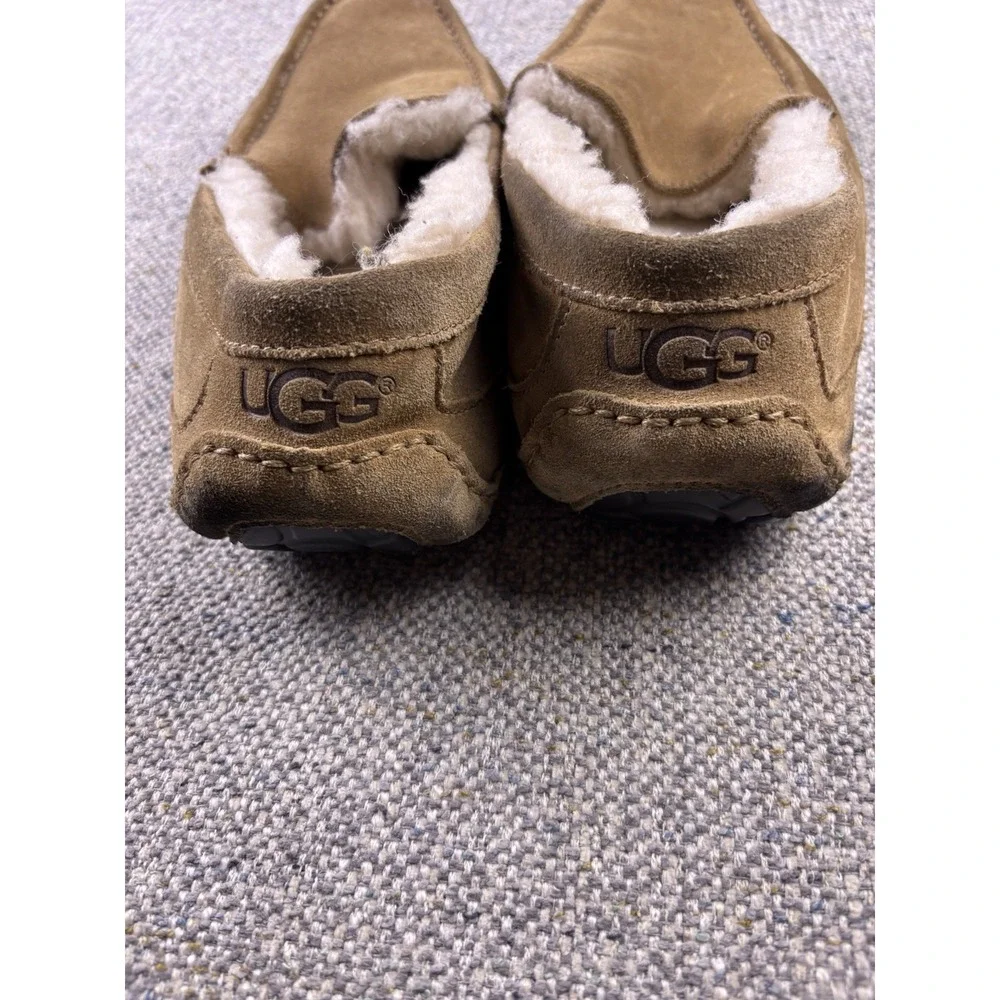 UGG Men's Ascot Slipper Chestnut Suede 1101110 Authentic Sz 12